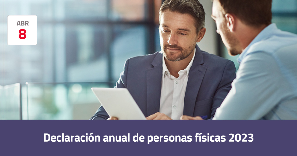 Declaración anual de personas físicas 2023