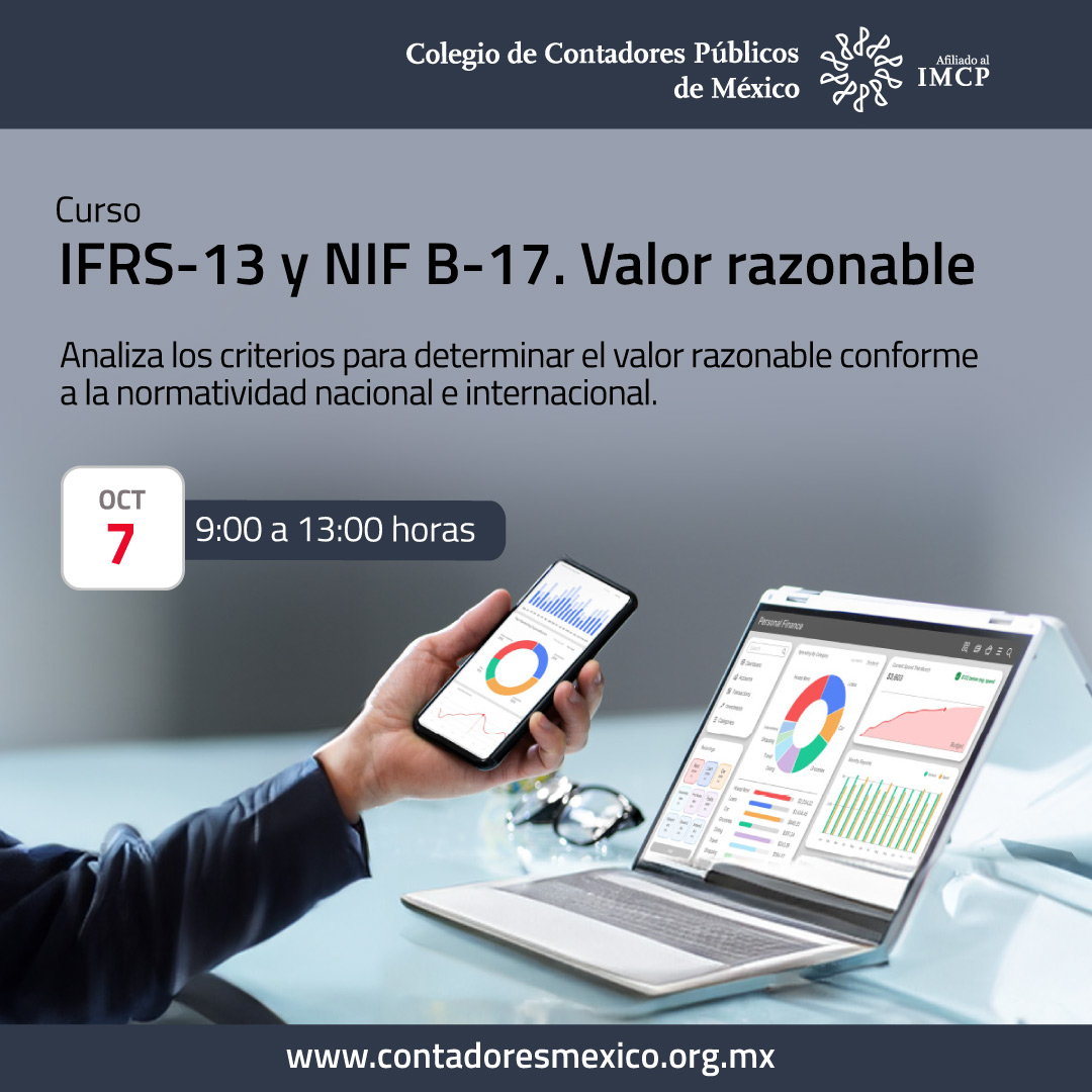 IFRS-13 y NIF B-17: valor razonable