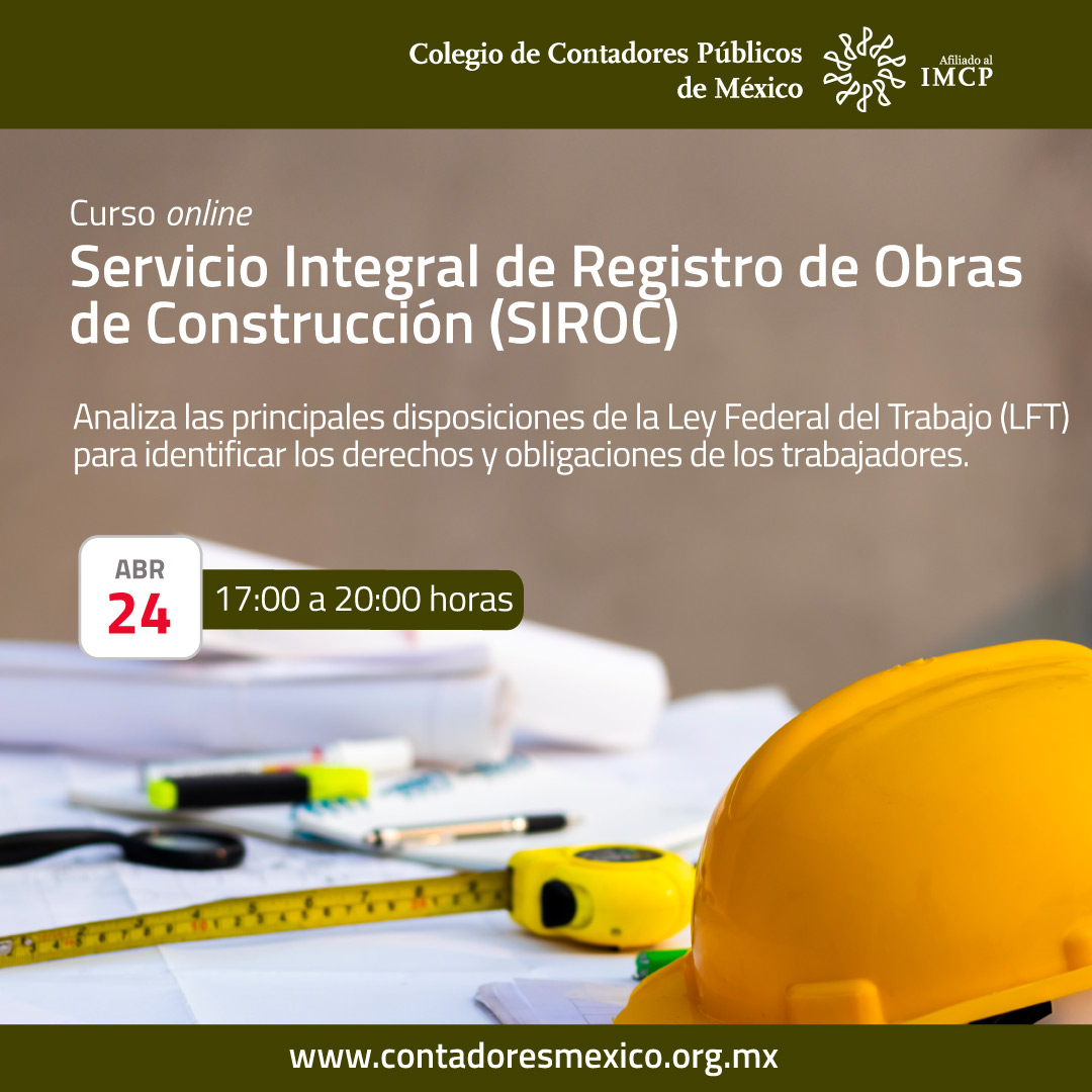 Servicio Integral de Registro de Obras de Construcción (SIROC)
