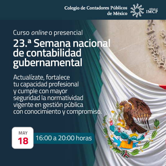 23 Semana nacional de contabilidad gubernamental