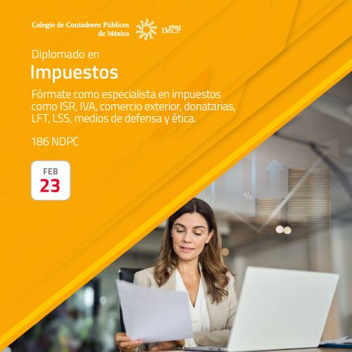 Diplomado en Impuestos lateral	