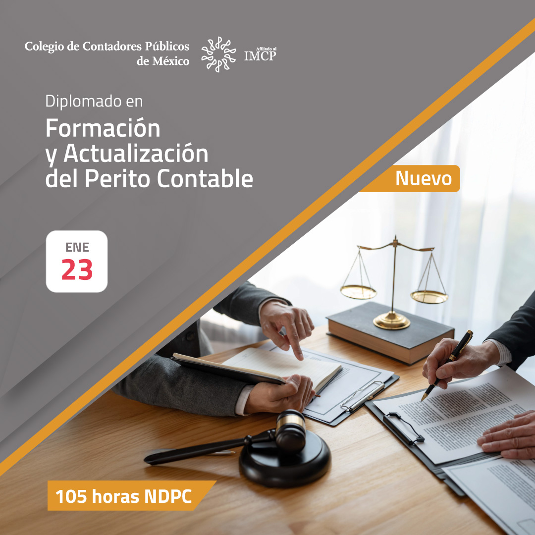 Diplomado en Formación y Actualización del Perito Contable
