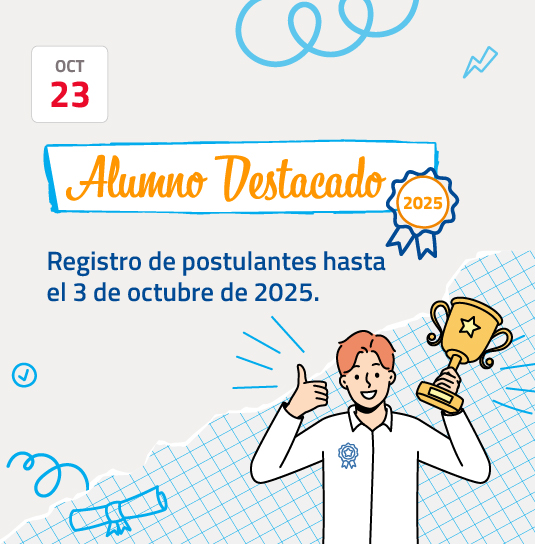 Convocatoria Alumno destacado 2025