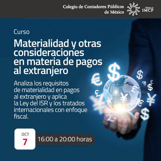 Materialidad y otras consideraciones en materia de pagos al extranjero