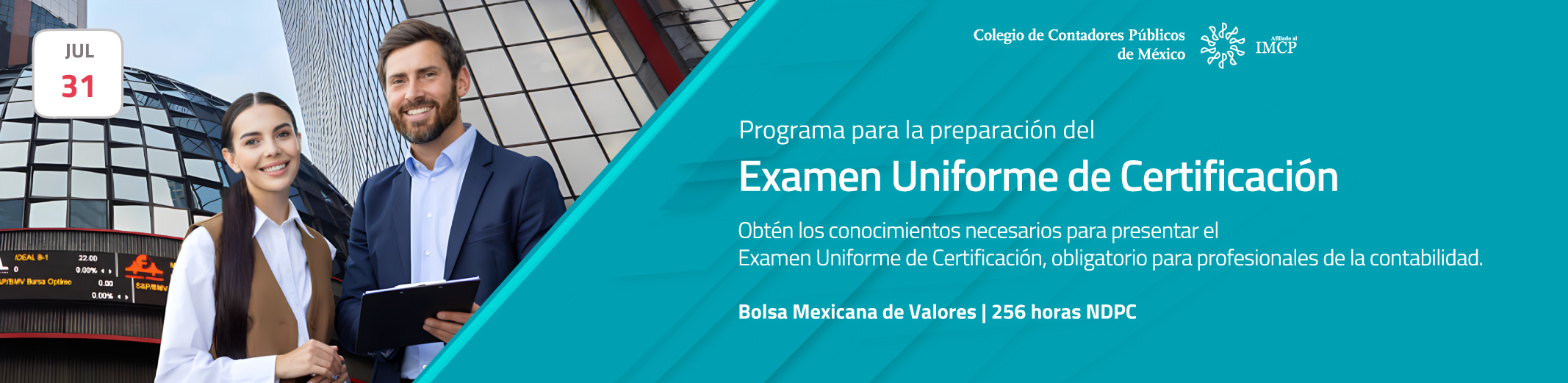 Programa para la Preparación del Examen Uniforme de Certificación *BMV*	