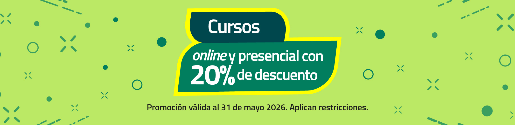 Promoción mayo cursos