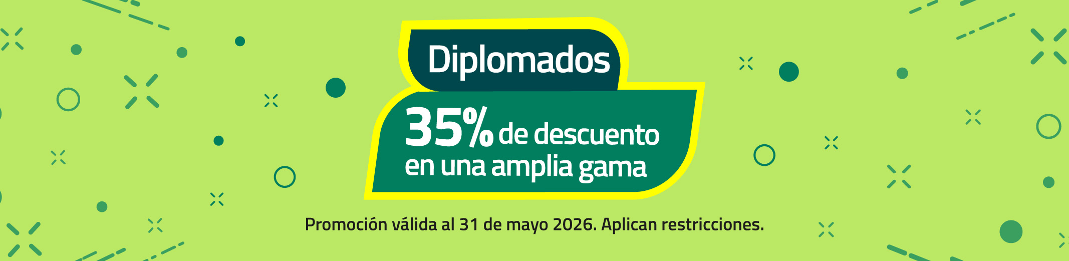 Promoción mayo diplomados
