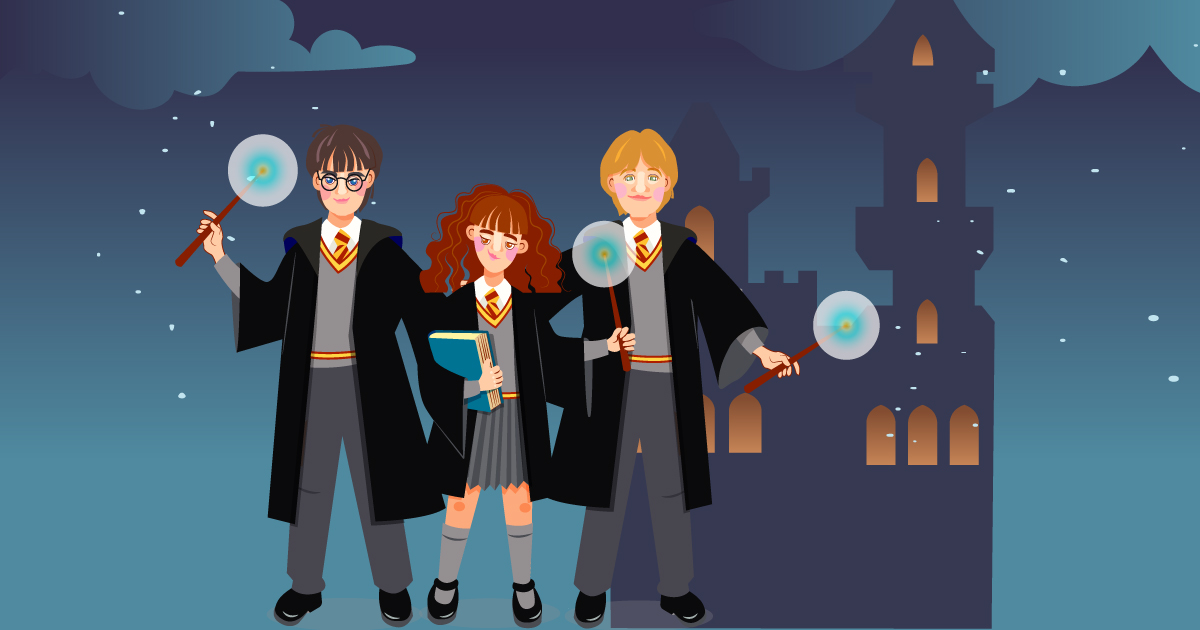 Hechizando al Colegio con la magia de Harry Potter.