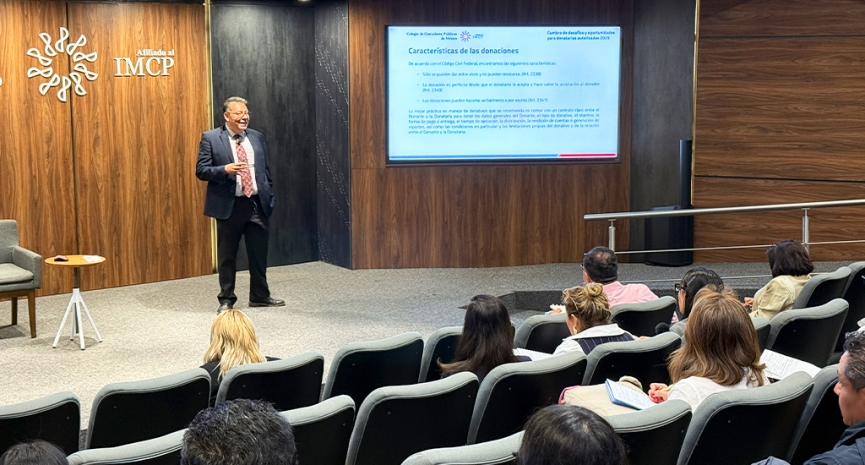 1ª Cumbre para donatarias autorizadas: fortalecer las causas sociales desde la Contaduría