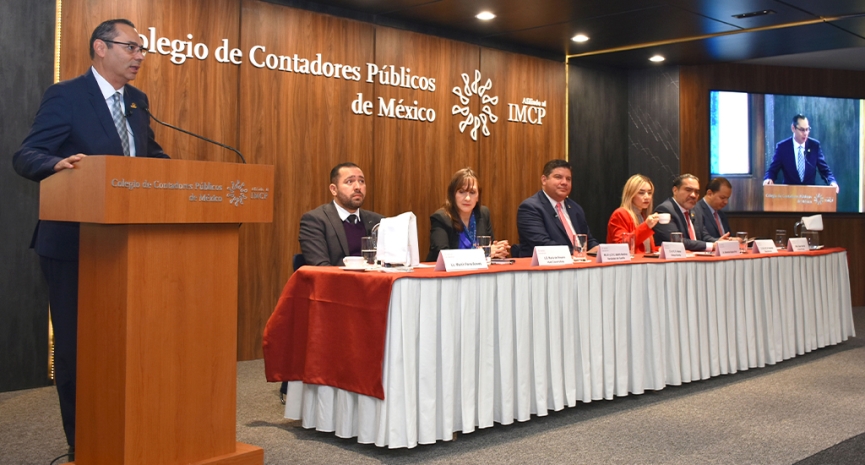 Colegio, IMCP y Prodecon comparten avances de los acuerdos conclusivos