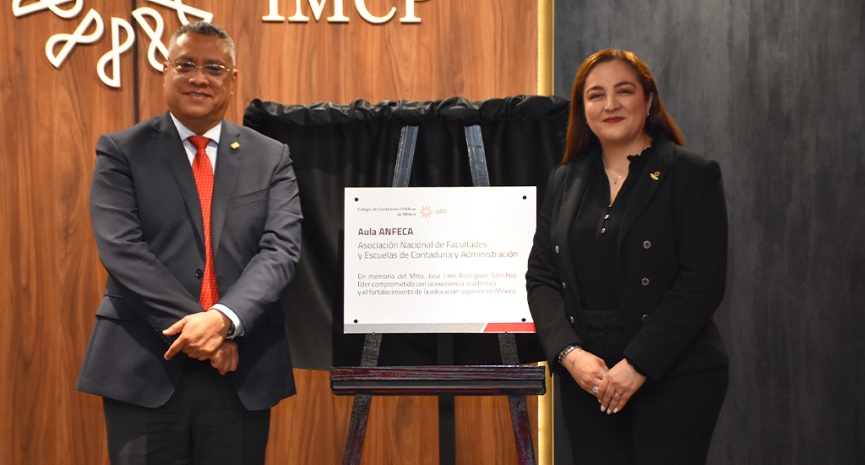 Colegio inaugura el Aula ANFECA en honor a José Lino Rodríguez Sánchez