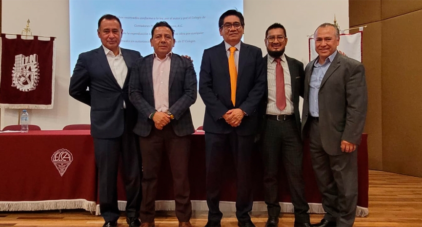 Colegio participa con ponencia sobre auditoría en la ESCA Santo Tomás