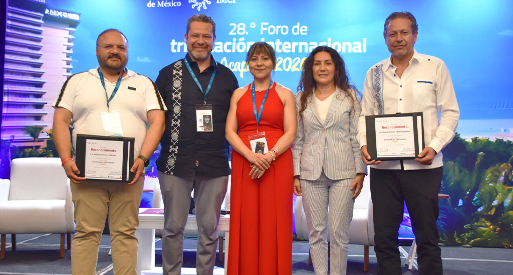 Colegio presenta en Acapulco Foro de Tributación Internacional con Carlos Mota