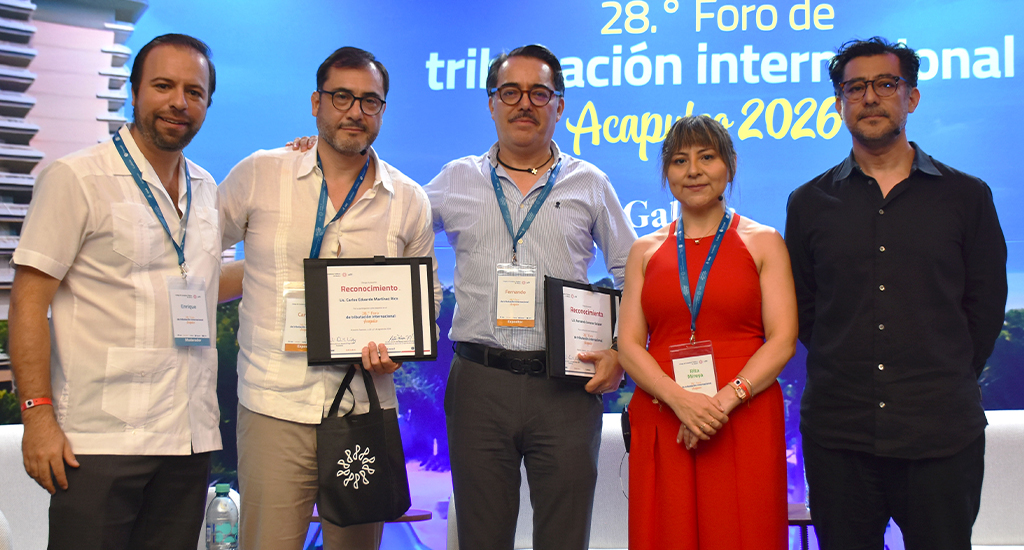 Colegio presenta en Acapulco Foro de Tributación Internacional con Carlos Mota