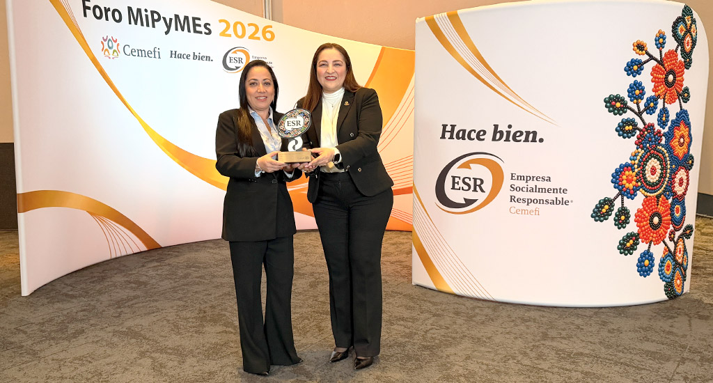 Colegio refrenda su compromiso social con el distintivo ESR