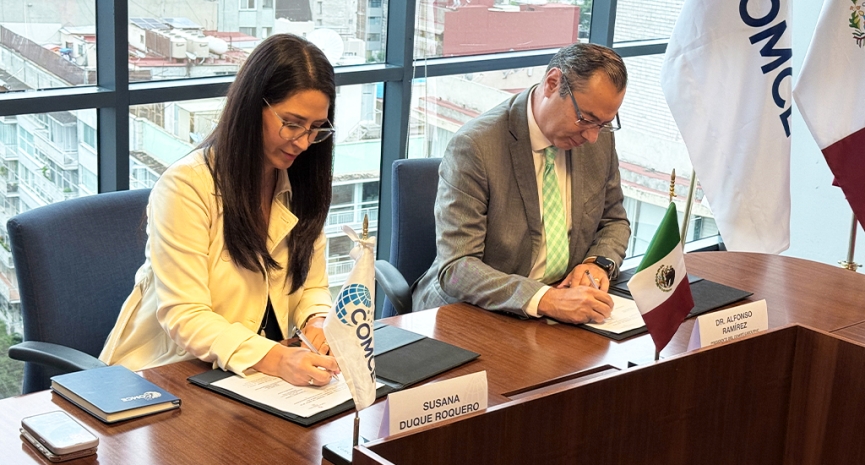 Colegio y COMCE comienzan su relación colaborativa