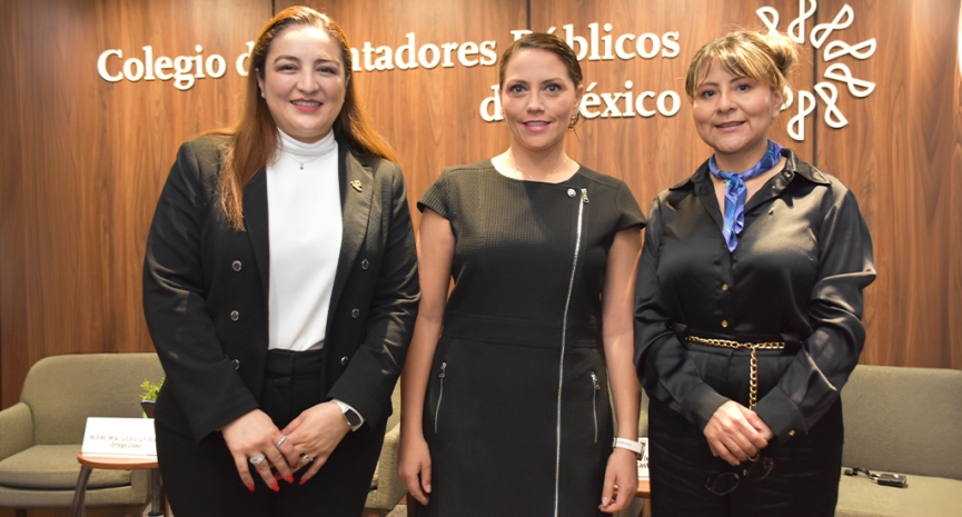 Colegio y SAT fortalecen diálogo institucional en foro de fiscalización