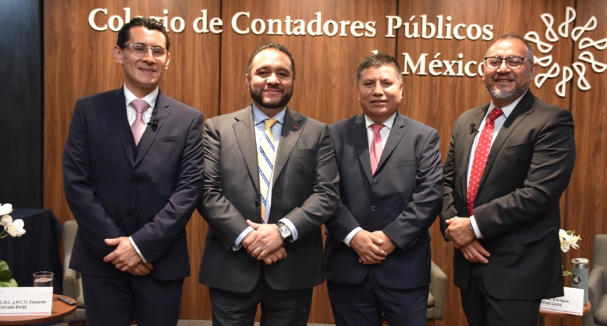 Colegio y SAT fortalecen diálogo institucional en foro de fiscalización