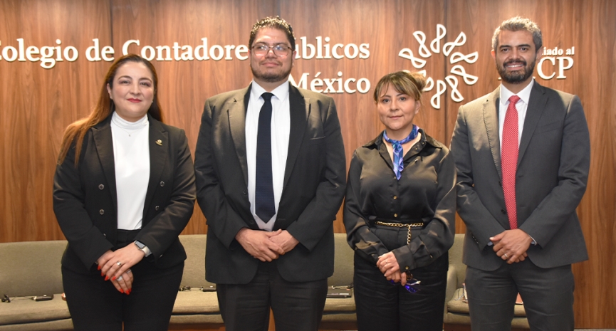 Colegio y SAT fortalecen diálogo institucional en foro de fiscalización