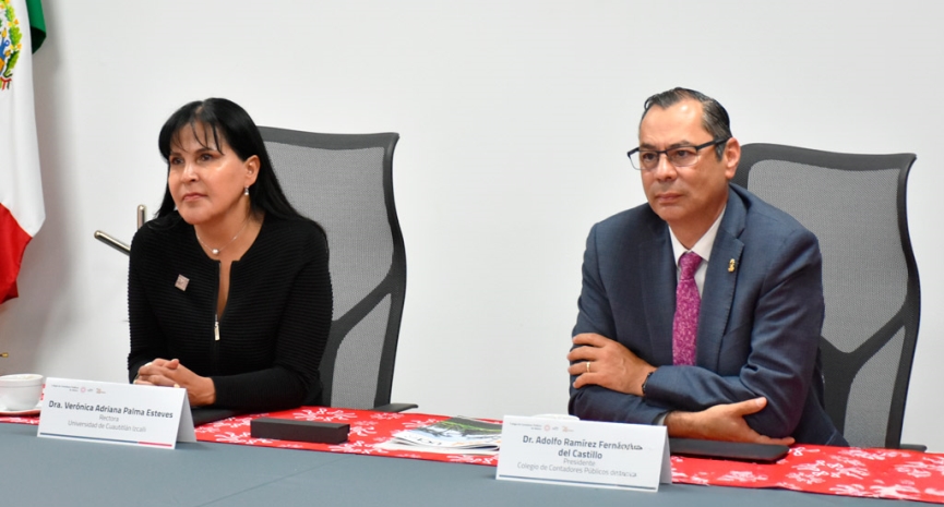 Colegio y Universidad de Cuautitlán Izcalli estrechan lazos para impulsar la formación contable