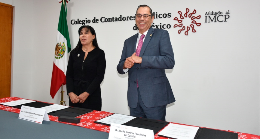 Colegio y Universidad de Cuautitlán Izcalli estrechan lazos para impulsar la formación contable