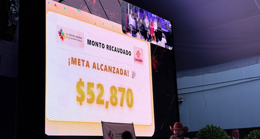 Contatón rebasa su meta en beneficio de causas altruistas