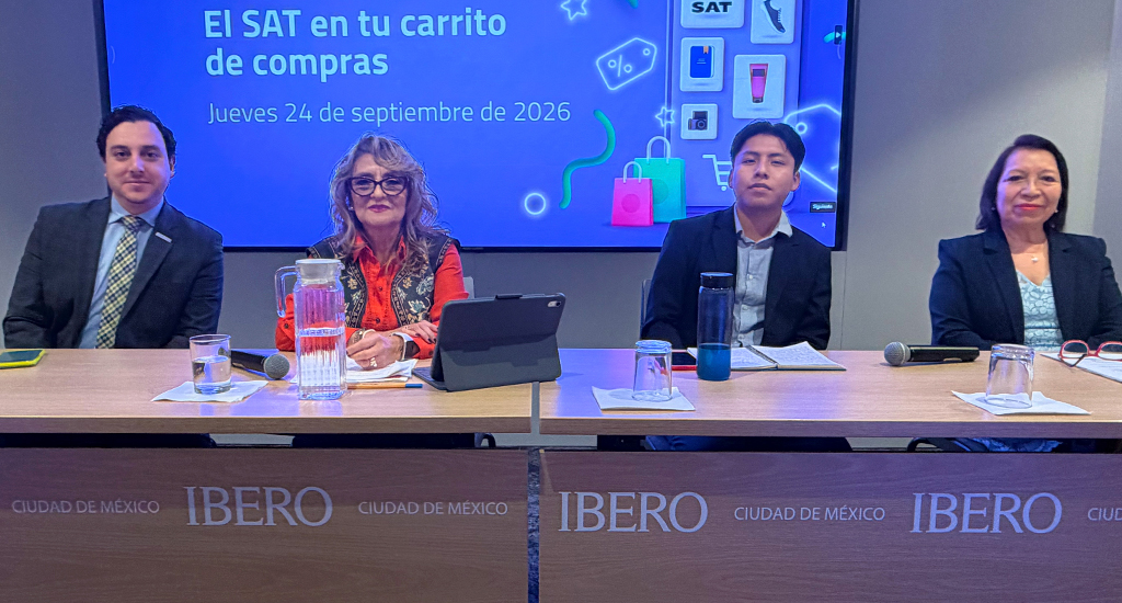 Expertos analizan reglas fiscales del e-commerce en conferencia con la IBERO