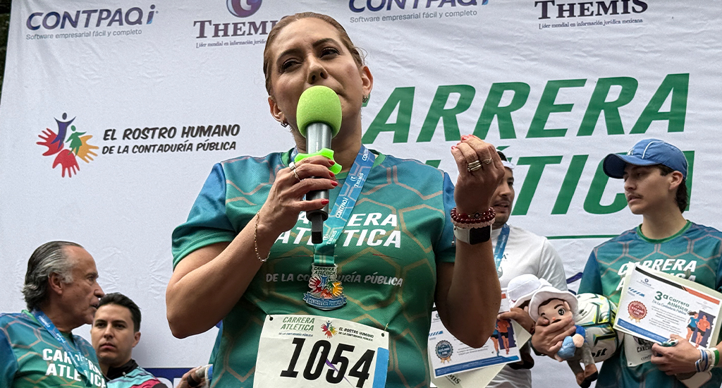 RHCP convoca a la 3° Carrera Atlética de la Contaduría Pública en apoyo a las infancias