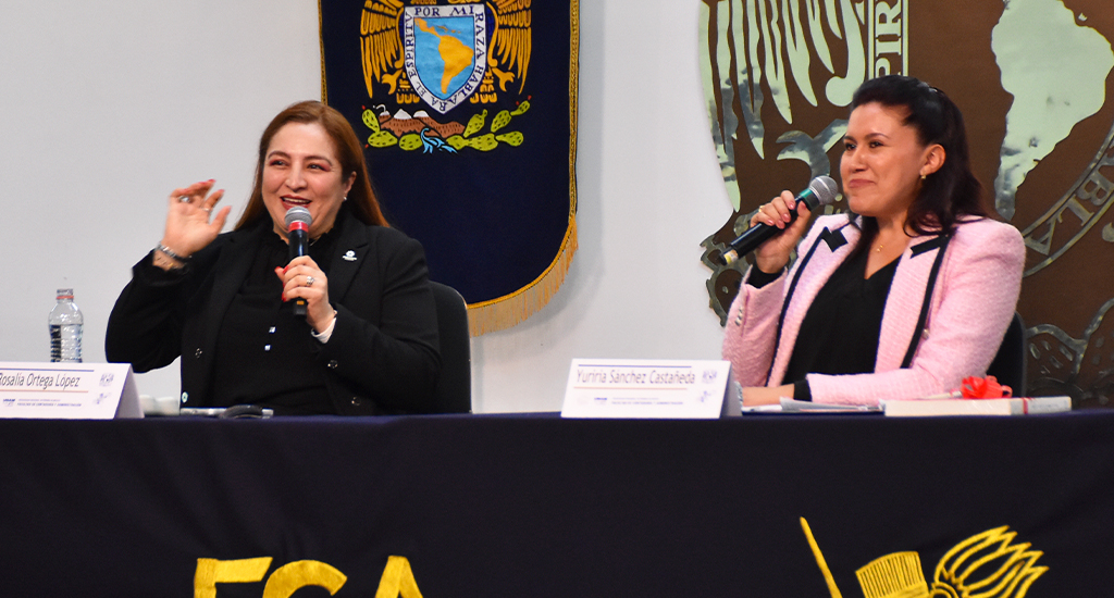 Rosalía Ortega participa en la 32.° Semana Académica Interdisciplinaria de la FCA