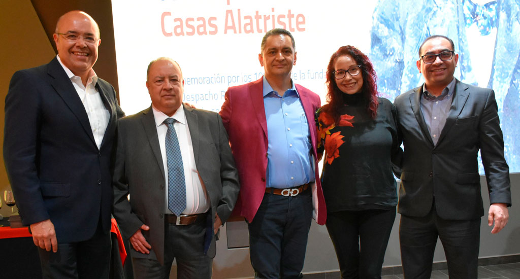 Cien años de la fundación del Despacho Roberto Casas Alatriste