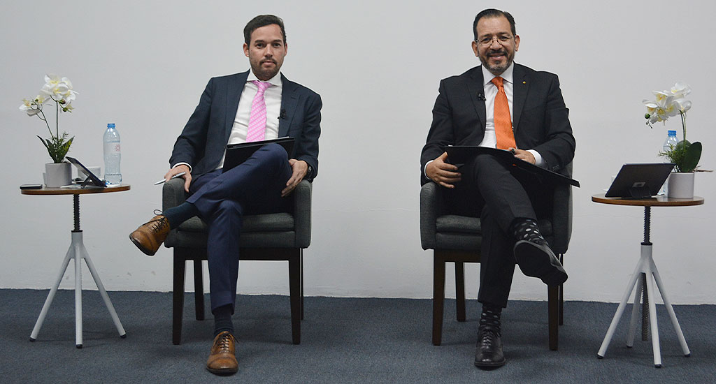 René Meza Aragón y José Antonio Suasnávar